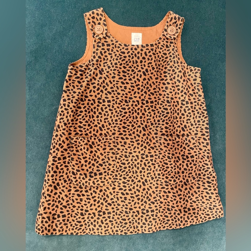 Gap KIDs print dress for 2 years old. Worn once for a short photo shoot.